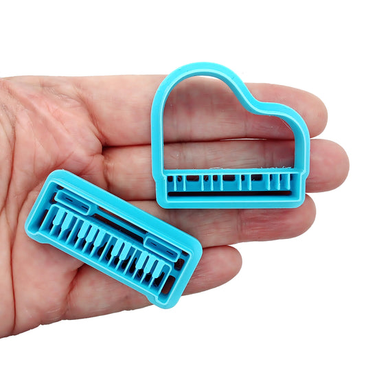 Keyboard and piano clay cutter set