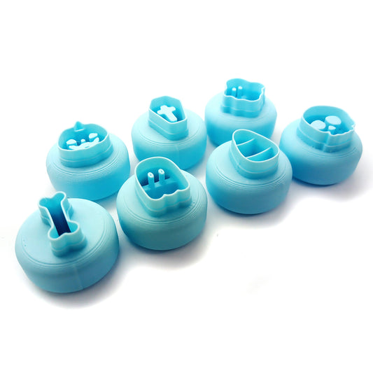 Tiny Halloween shaped clay cutters for stud earrings