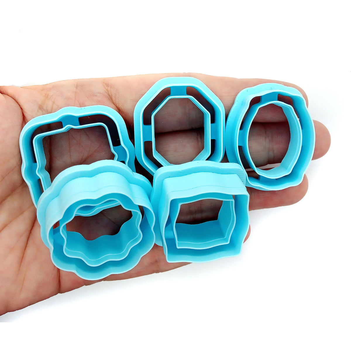 Little frame polymer clay cutters set
