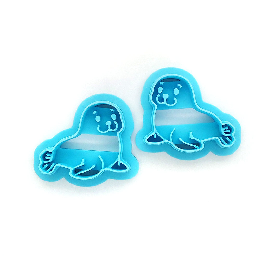 Sea Lion Clay Cutters for Earrings - Marine Animal Polymer Clay Tools