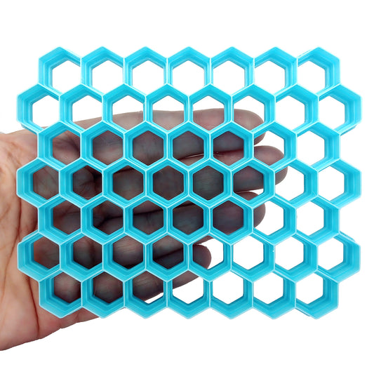 Hexagon multiple shape polymer clay cutter tool.