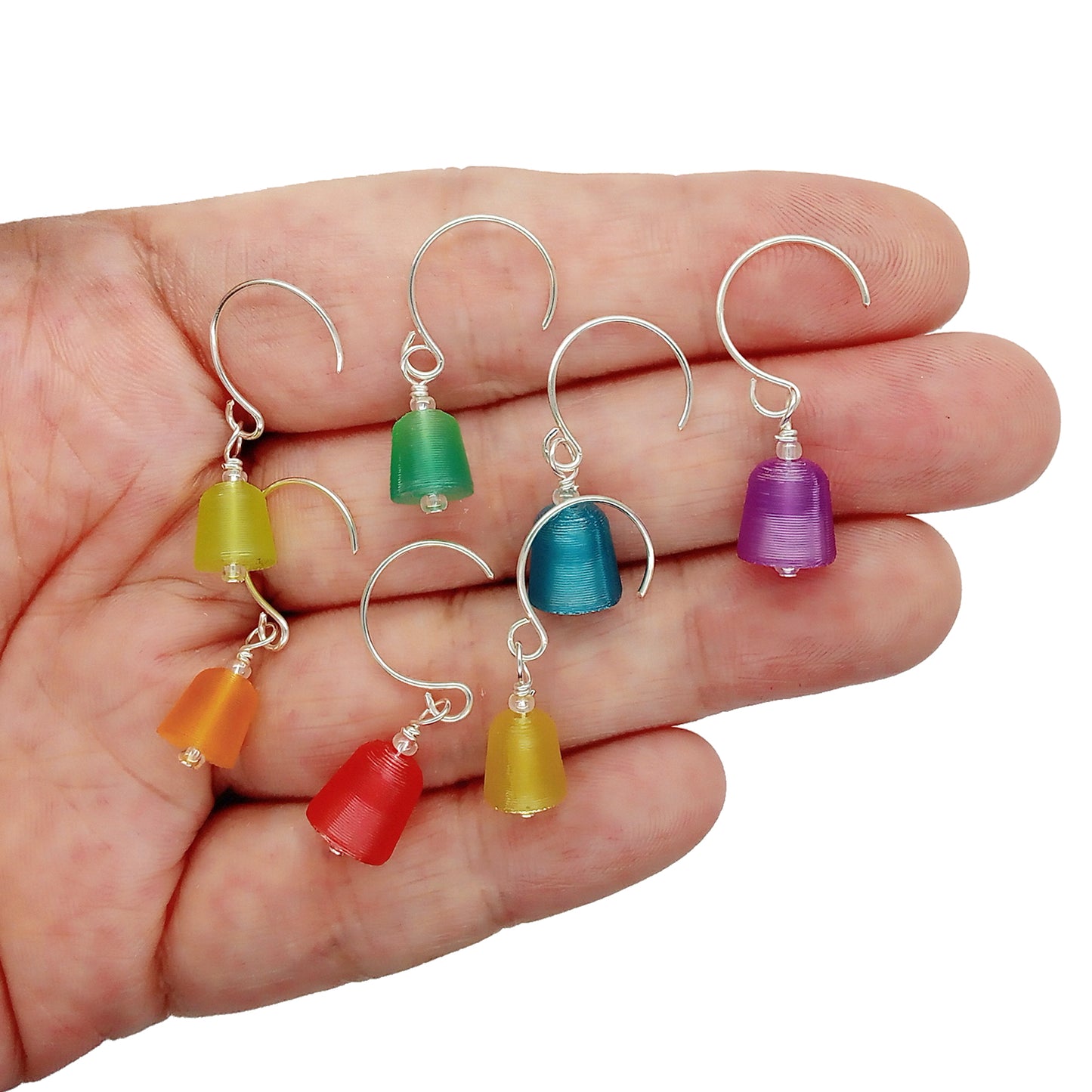 Tiny Gumdrop Miniature Christmas Ornaments, 15 pc