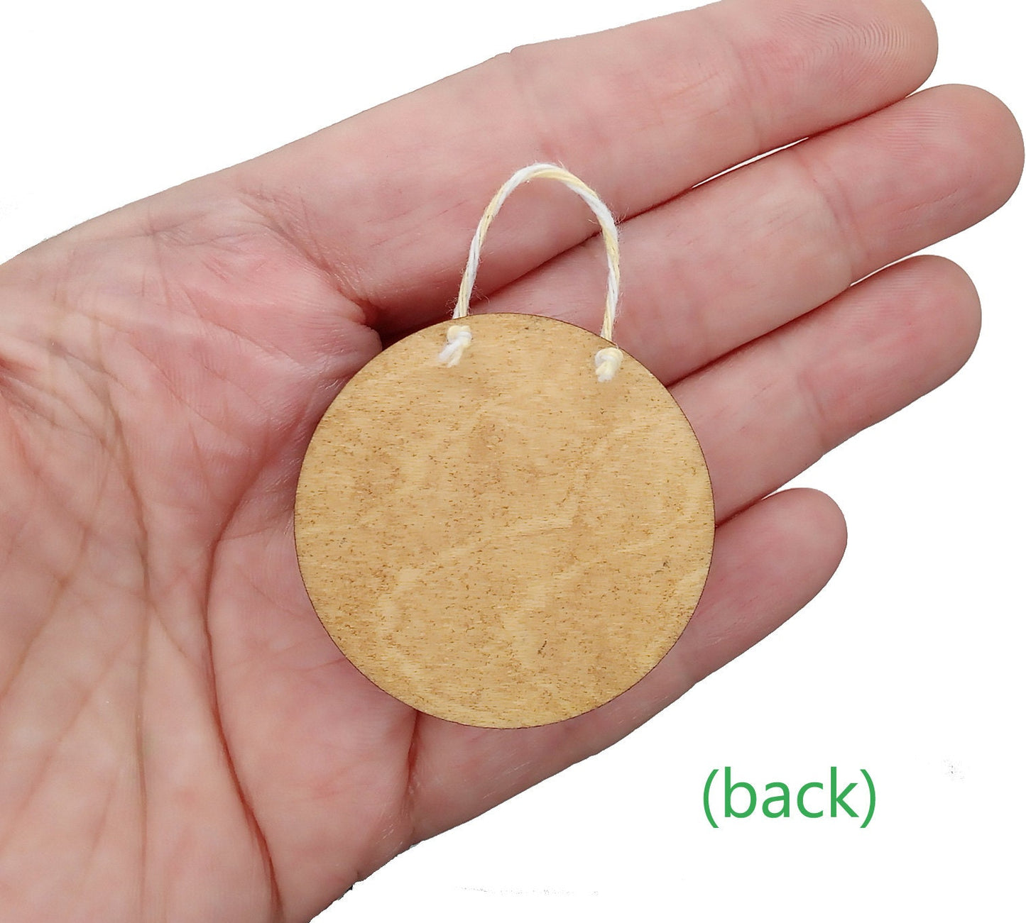 Miniature Snowman Door Sign 1:12 Scale, for Dollhouse