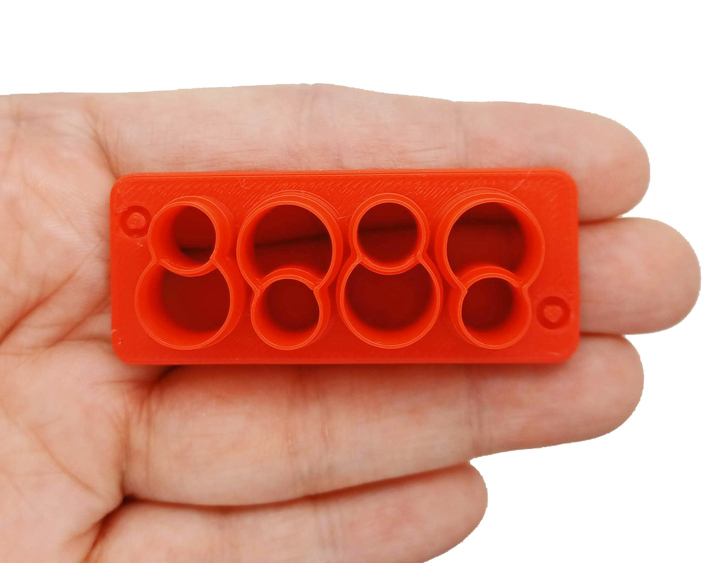 Tiny Snowman Clay Cutter, Multi Cutting Tool for Mini Christmas Jewelry