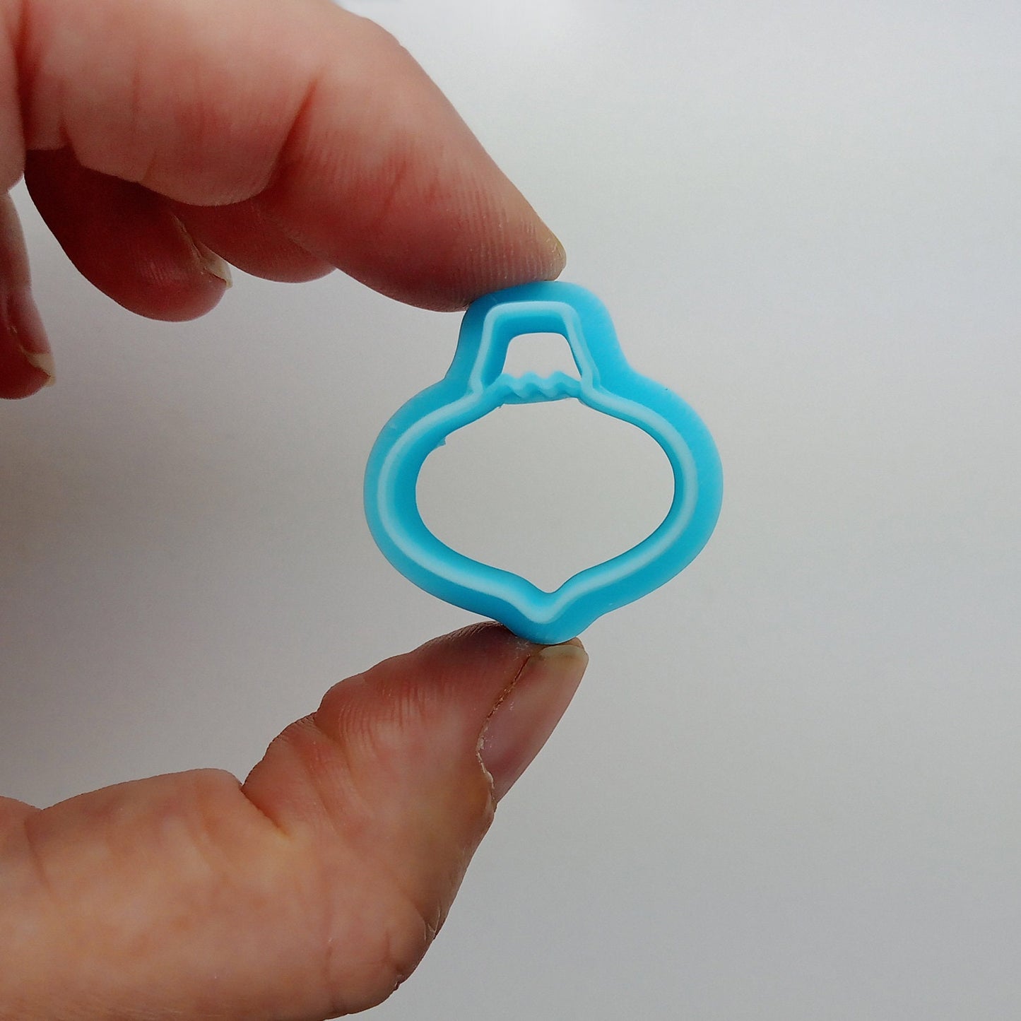 Mini Ornament Clay Cutters, 2pcs for Making Miniature Christmas Ornaments