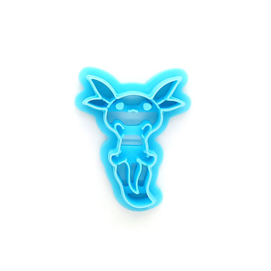 Axolotl polymer clay cutter.
