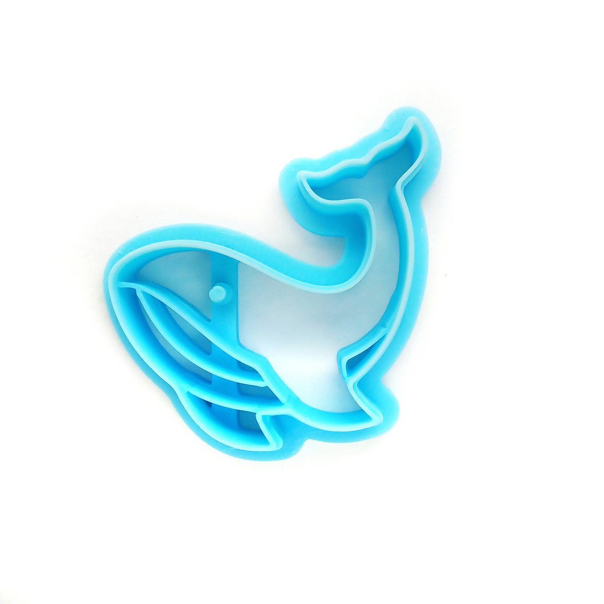 Whale polymer clay cutter.