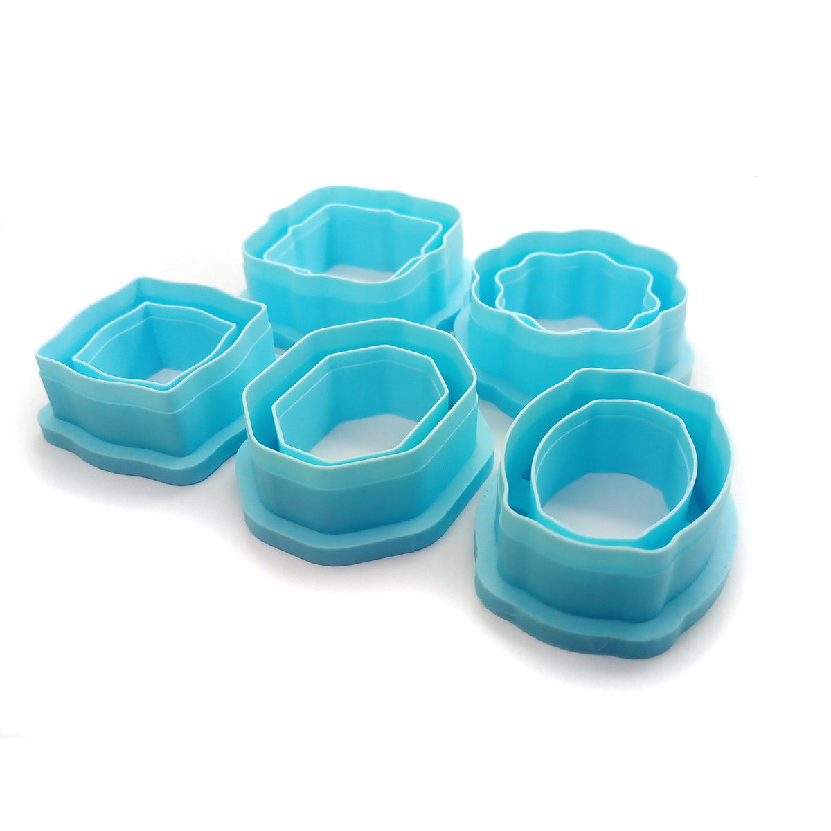Little frame polymer clay cutters set