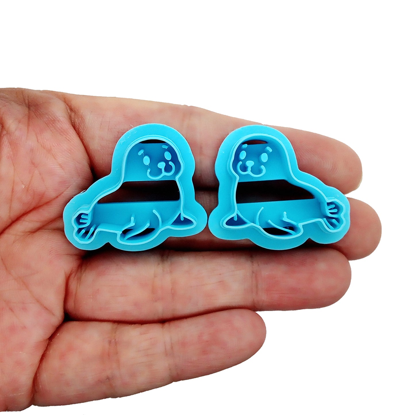 Sea Lion Clay Cutters for Earrings - Marine Animal Polymer Clay Tools