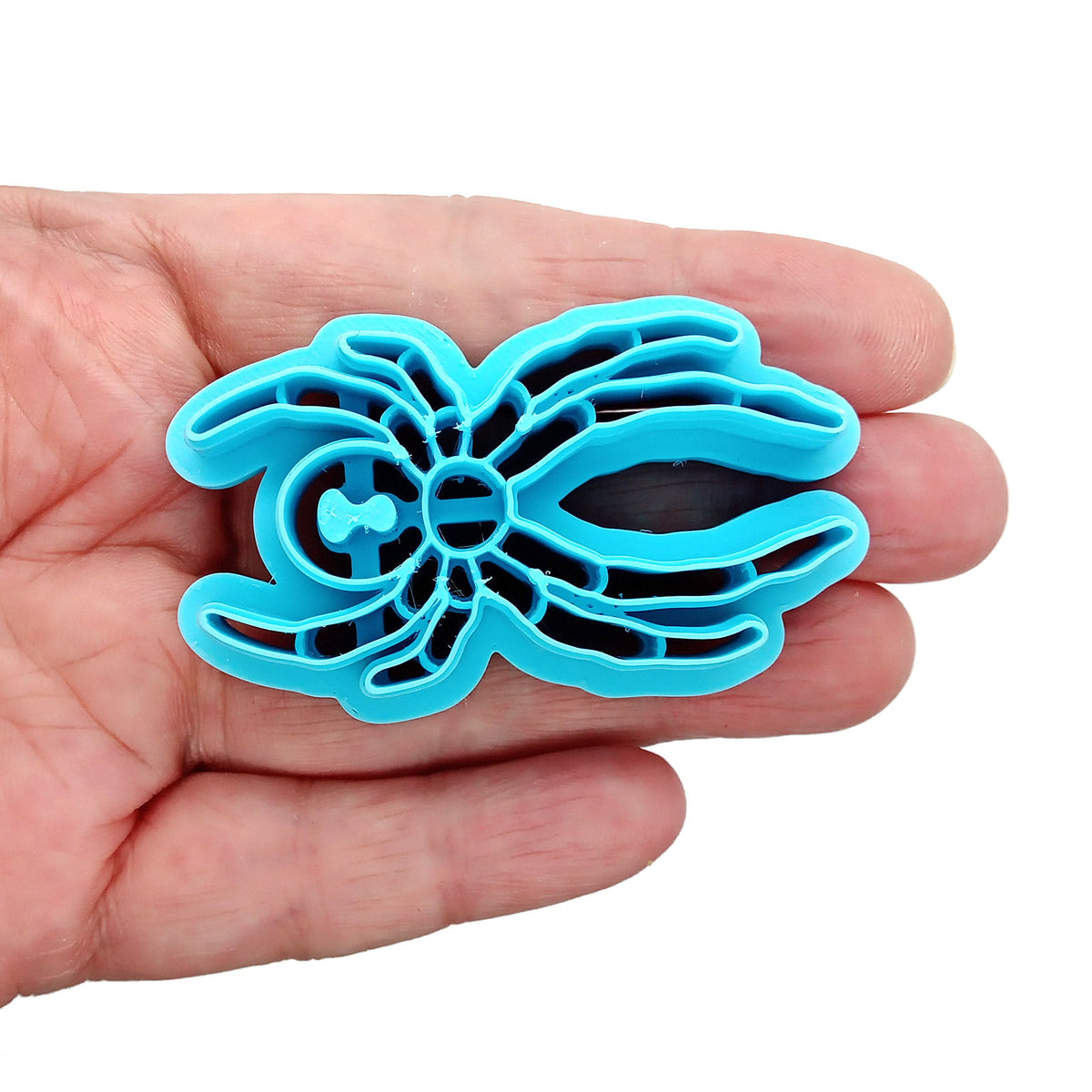 Large spider polymer clay cutter