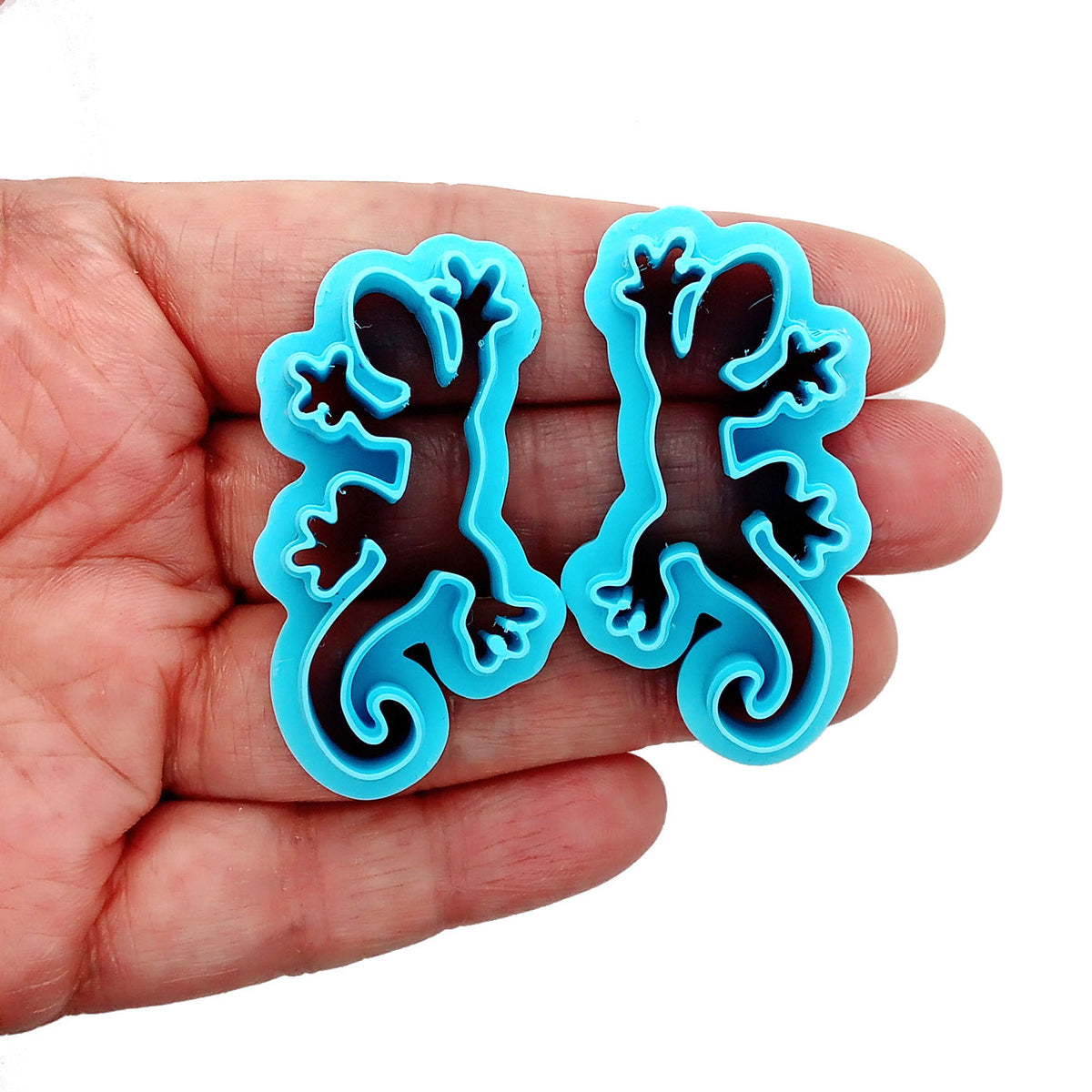 Lizard polymer clay cutters