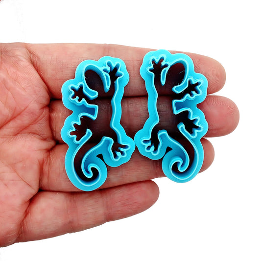 Lizard polymer clay cutters