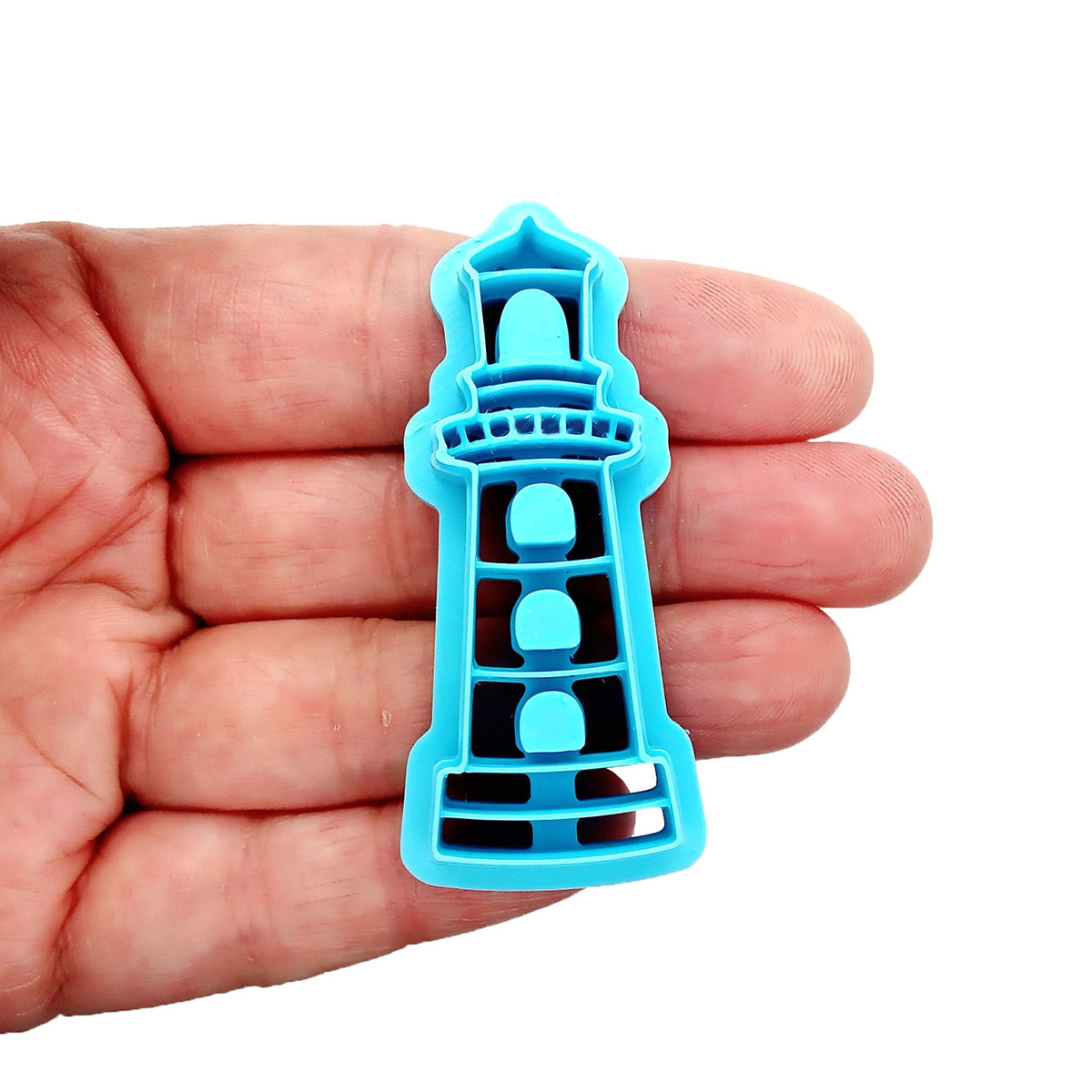Lighthouse polymer clay cutter.
