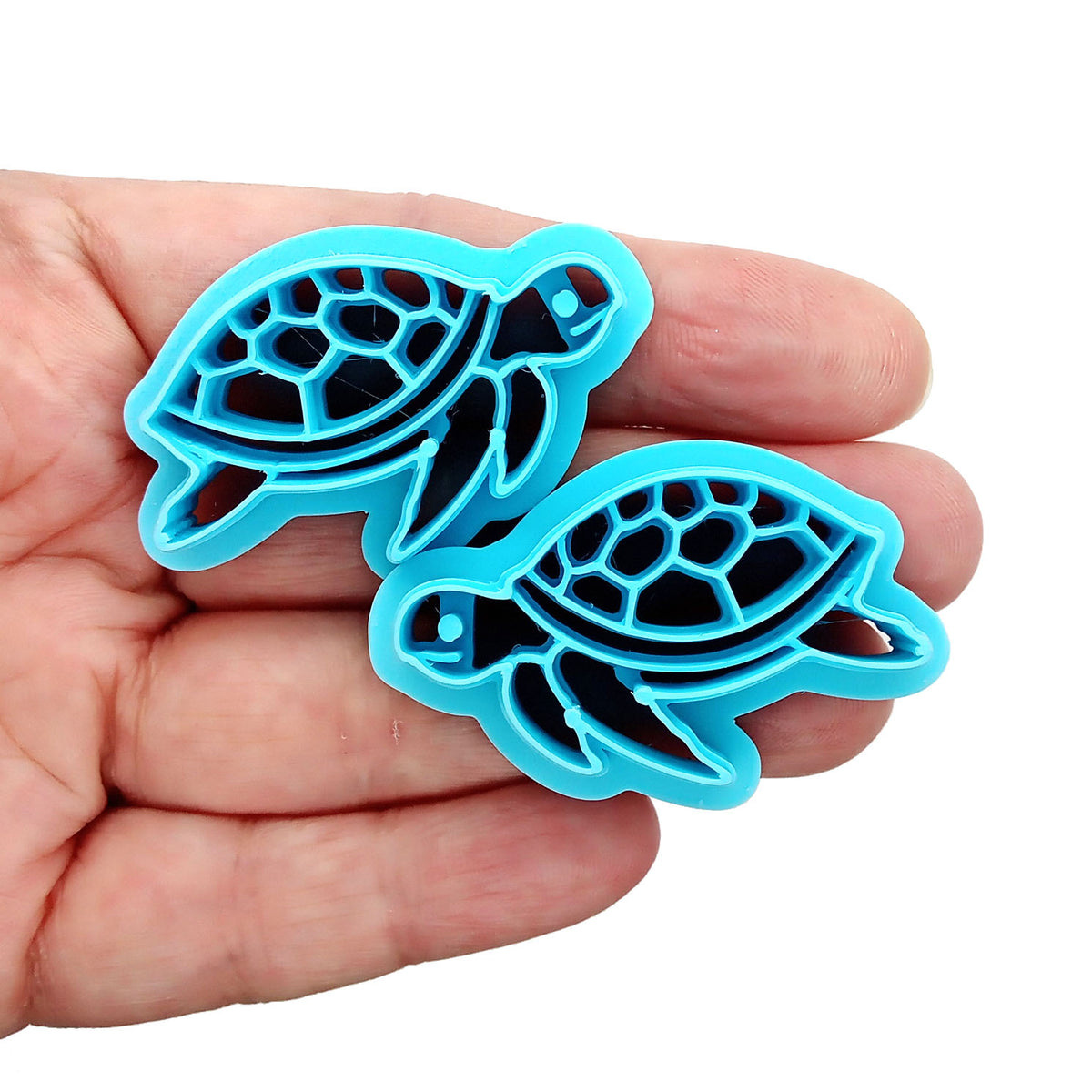 Sea turtle clay cutters for polymer clay