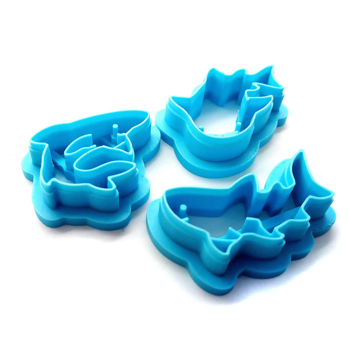 Shark polymer clay cutter set.
