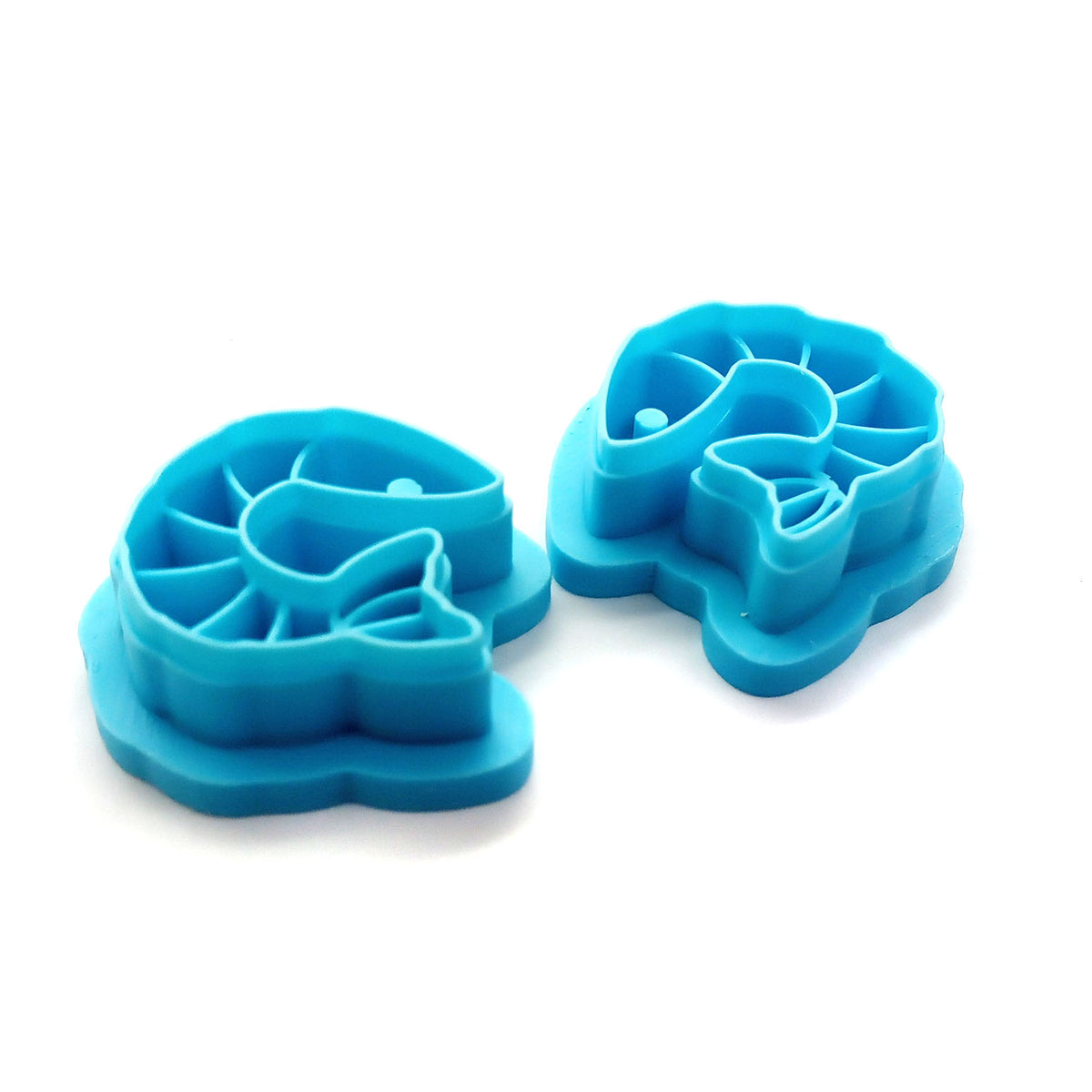 Cooked shrimp polymer clay cutters