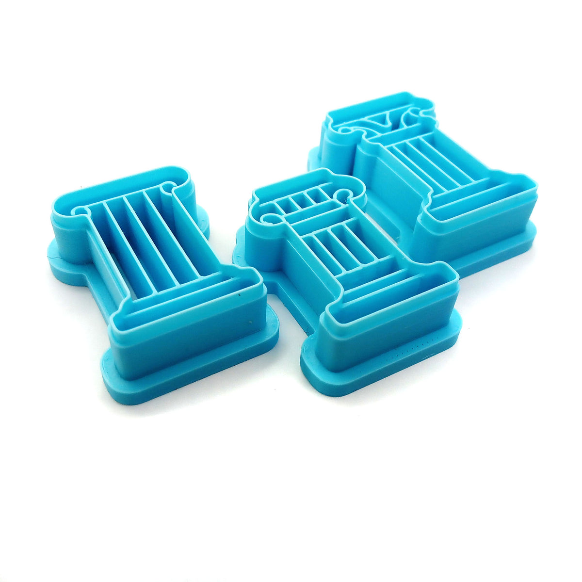 Architecture columns polymer clay cutters.