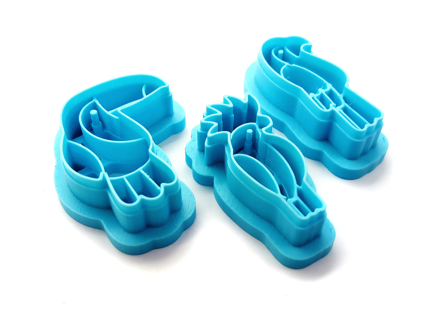 Bird Clay Cutters: Tropical Parrot, Toucan & Cockatiel