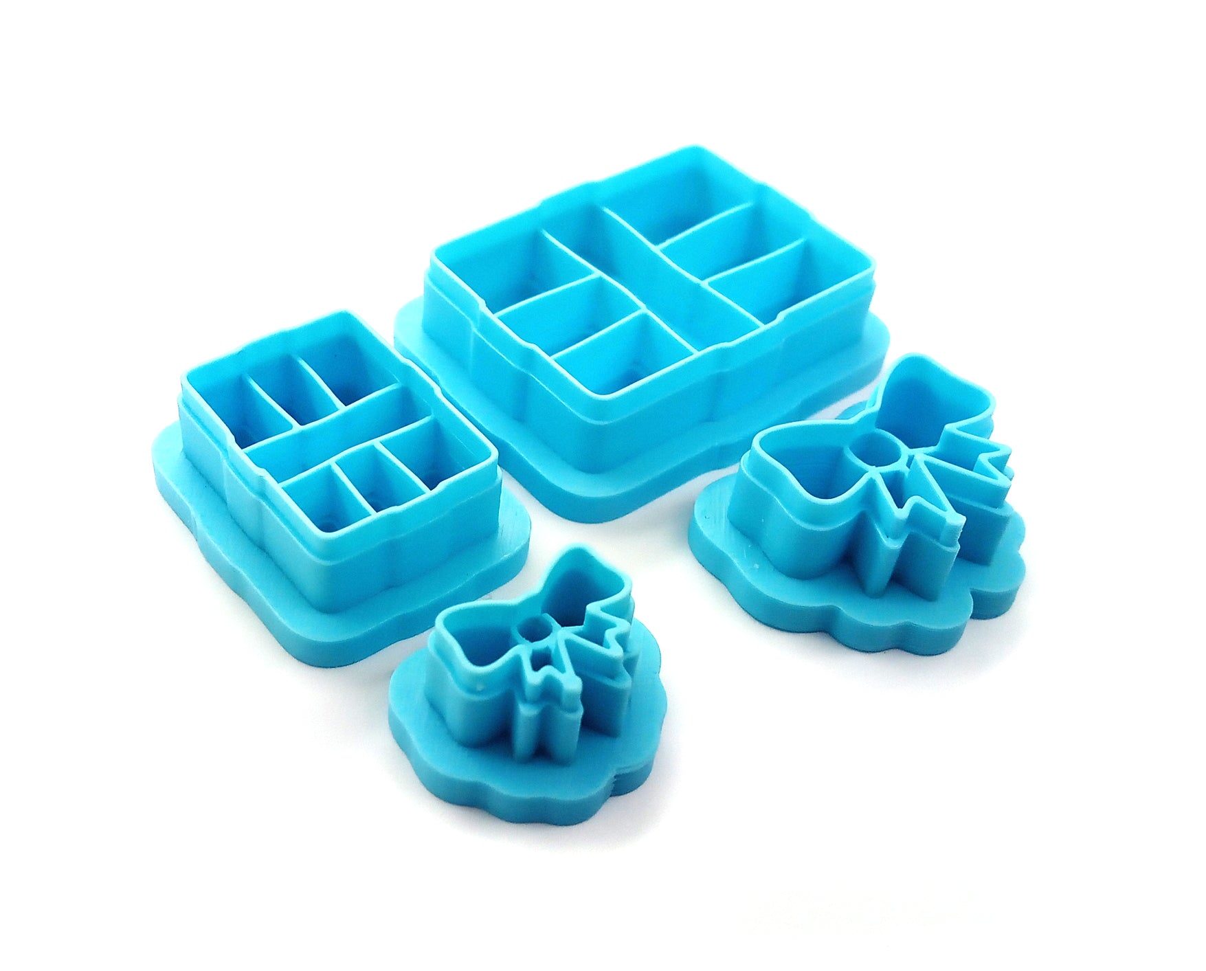 Christmas gift clay cutters set.