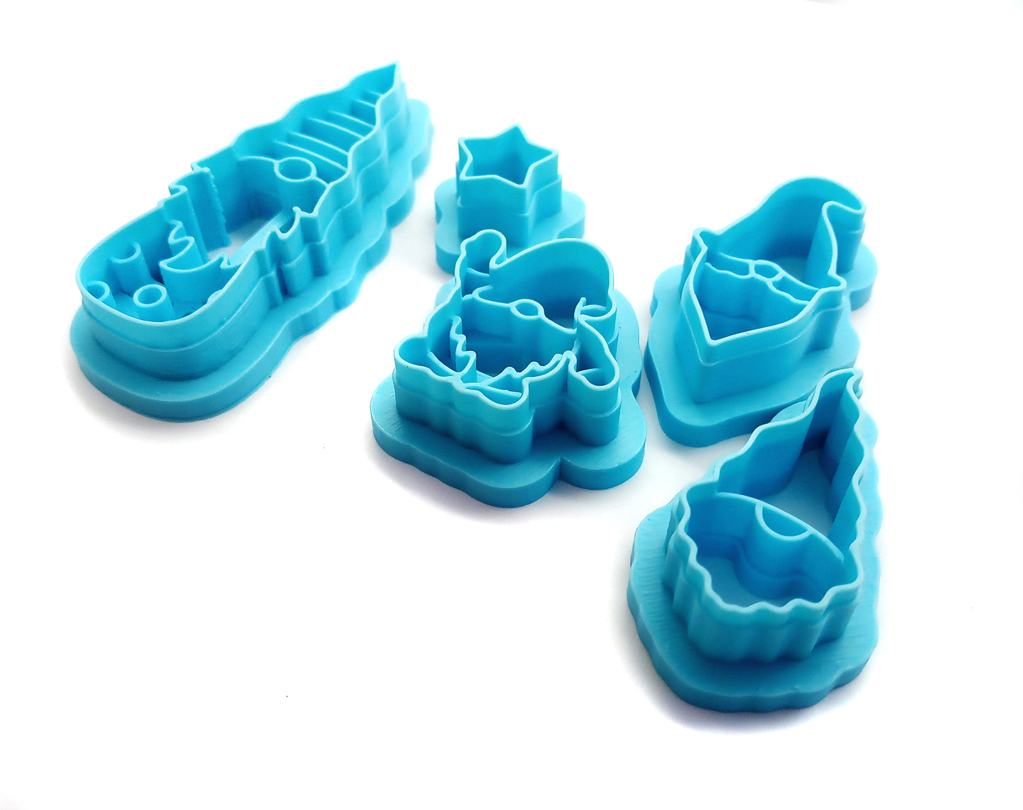 Gnome Clay Cutters, Set of 5