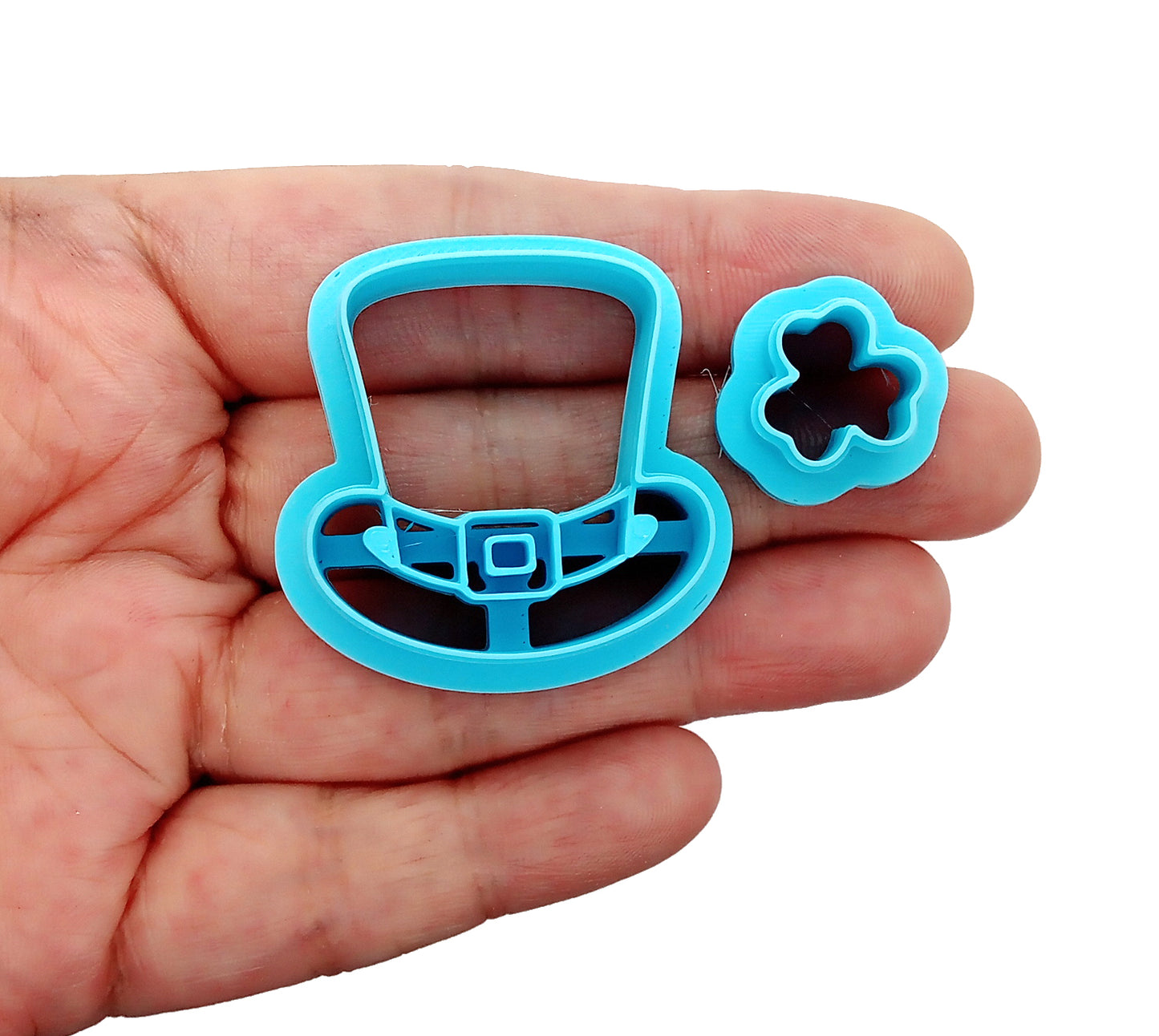 St. Patrick's Day Clay Cutters: Leprechaun Hat & Clover