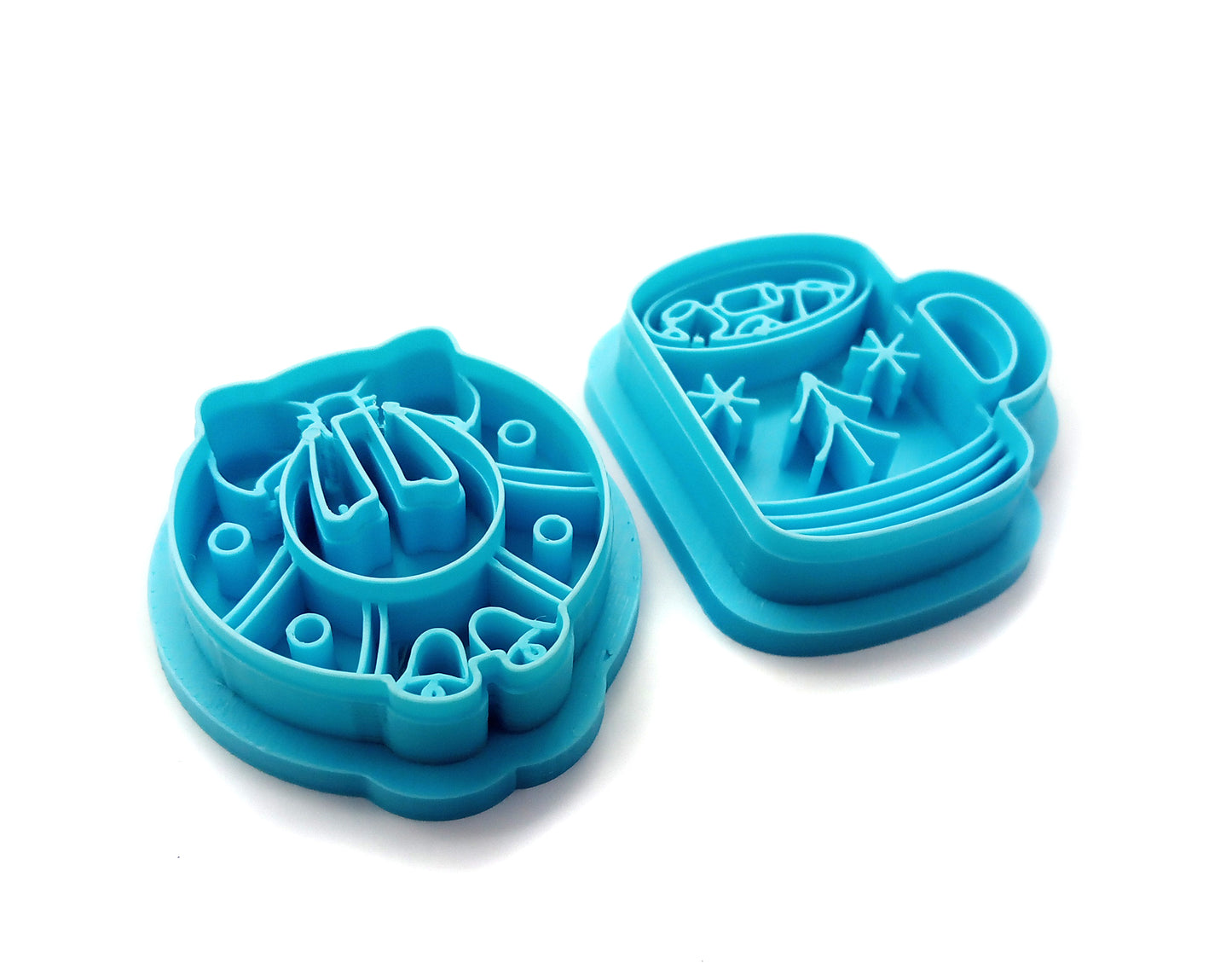 Winter Clay Cutters: Christmas Mug & Wreath