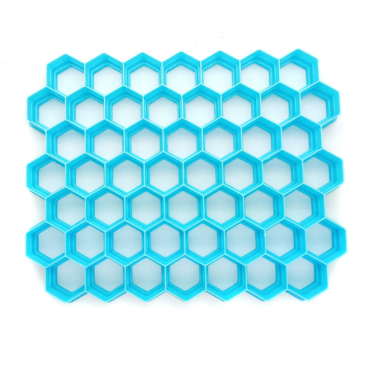Hexagon multiple shape polymer clay cutter tool.