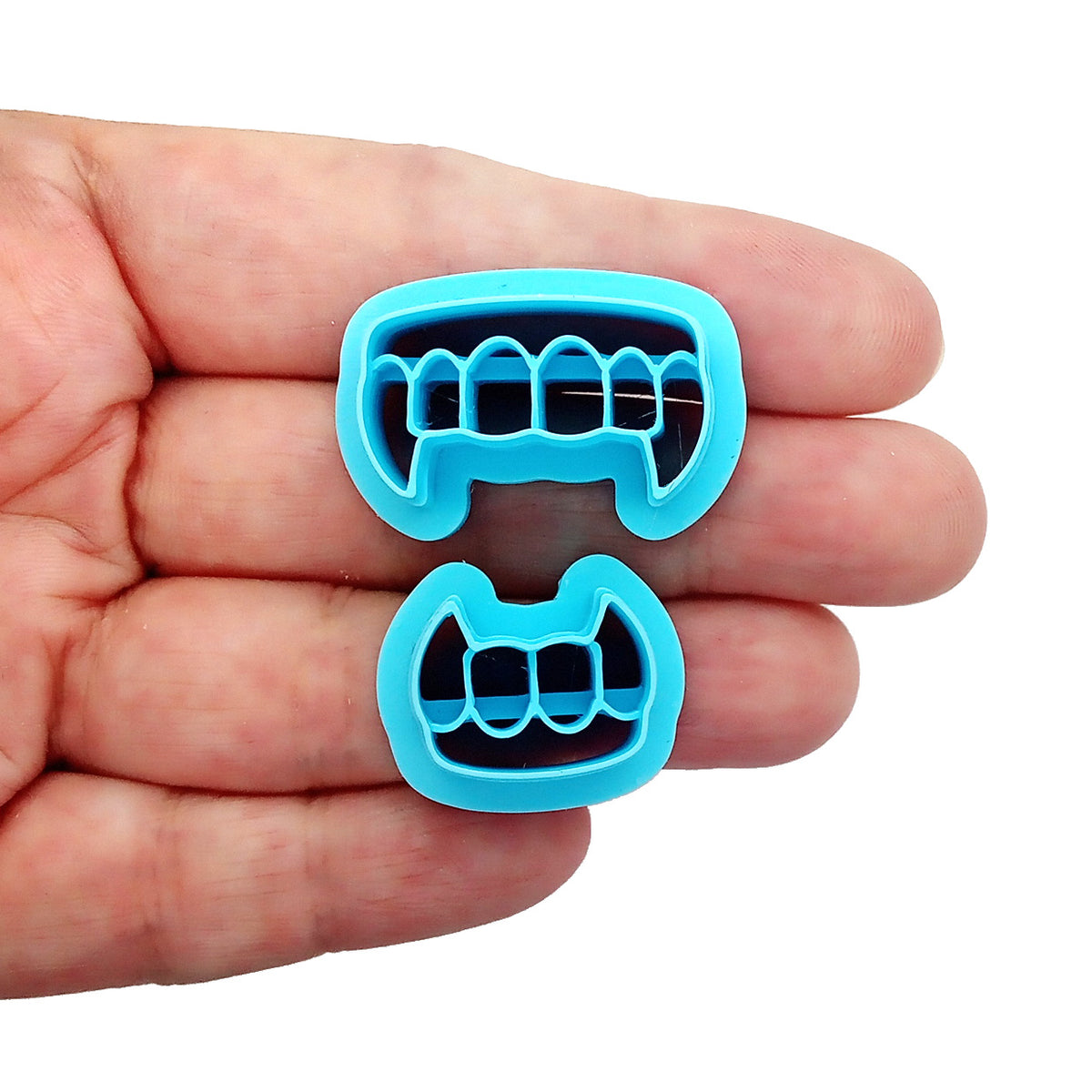 Vampire fangs clay cutter set