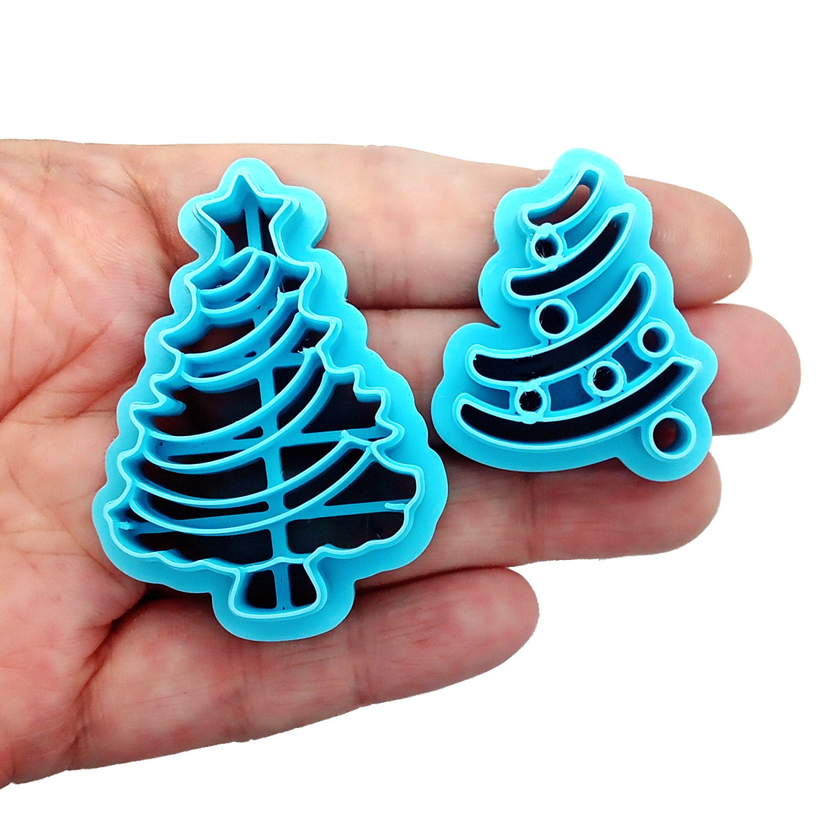 Christmas Tree polymer clay cutter