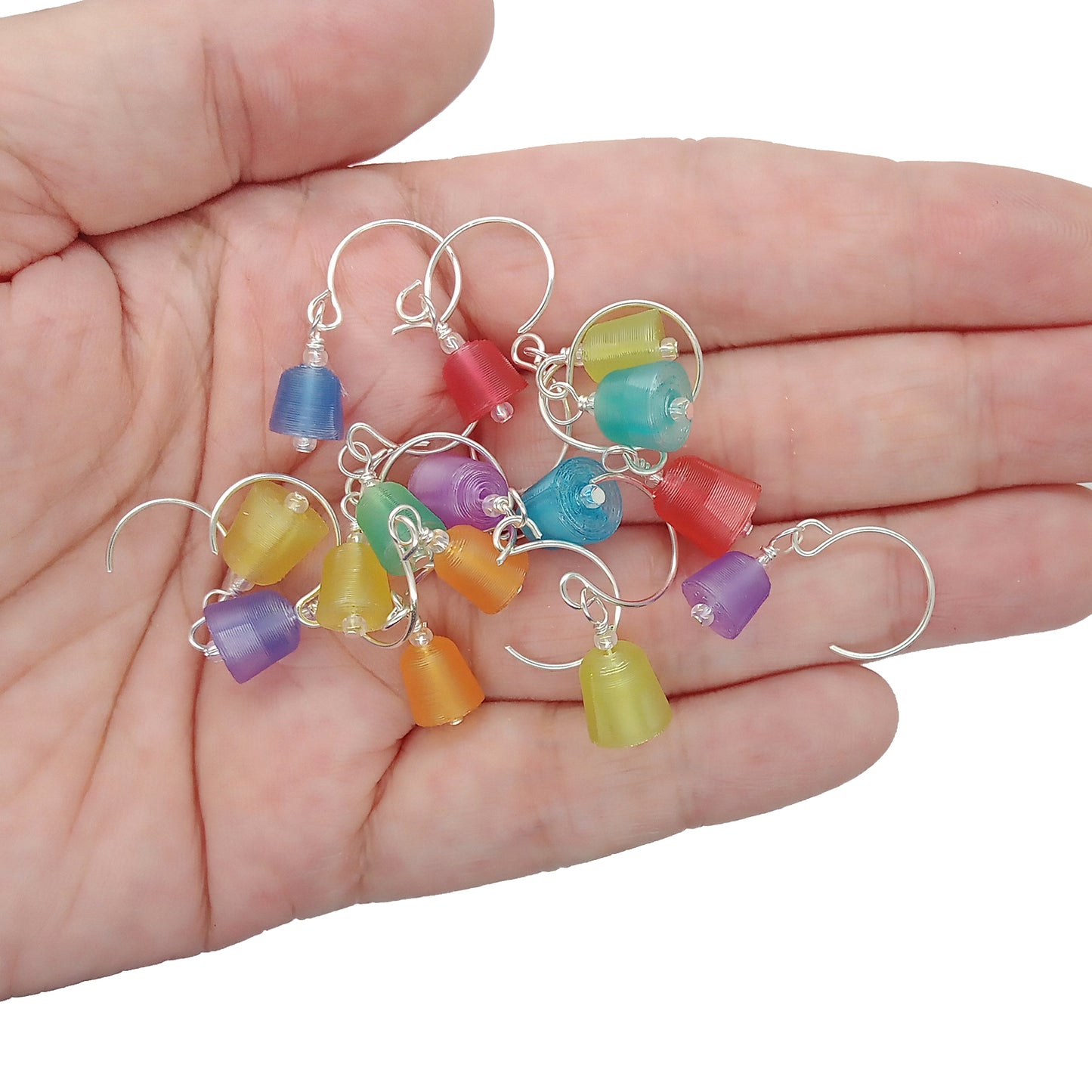 Tiny Gumdrop Miniature Christmas Ornaments, 15 pc