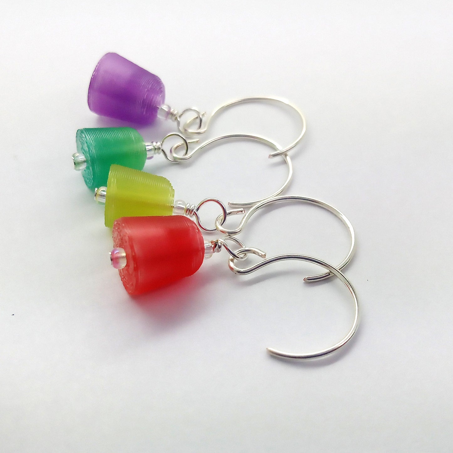 Tiny Gumdrop Miniature Christmas Ornaments, 15 pc