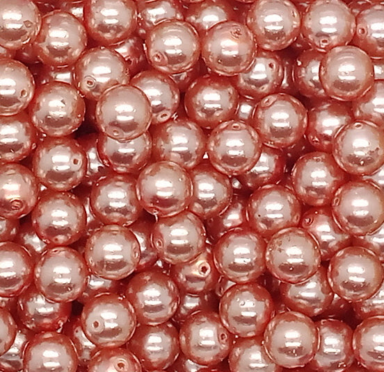 Glass Pearl Charms - 8mm Bead Dangles for DIY Charm Bracelets - Adorabilities Charms & Trinkets