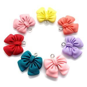 Bright Bow Charms, 4pc Mix - Adorabilities Charms & Trinkets