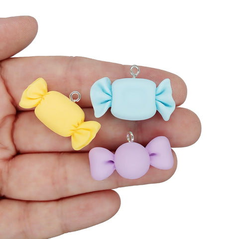 Pastel Candy Charms, Set of 8 - Adorabilities Charms & Trinkets