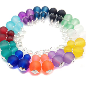 Bead Charms for Earrings, 12 pairs of Pretty Dangle Charms - Adorabilities Charms & Trinkets