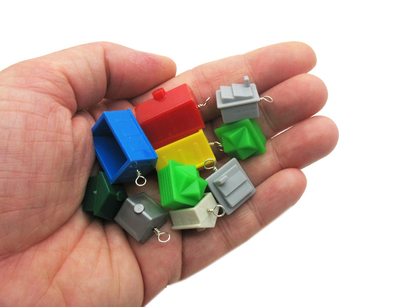 Monopoly House Charms - Board Games Pieces Parts Kitsch Charm Mix - Adorabilities Charms & Trinkets