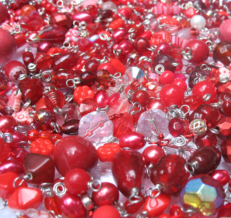 Red Bead Charms - Pretty Dangle Charms Wholesale - Adorabilities Charms & Trinkets