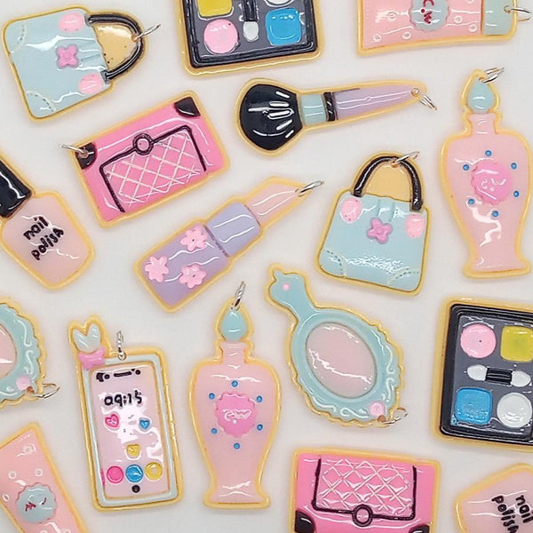 Cute Makeup and Personal Care Charms - Adorabilities Charms & Trinkets